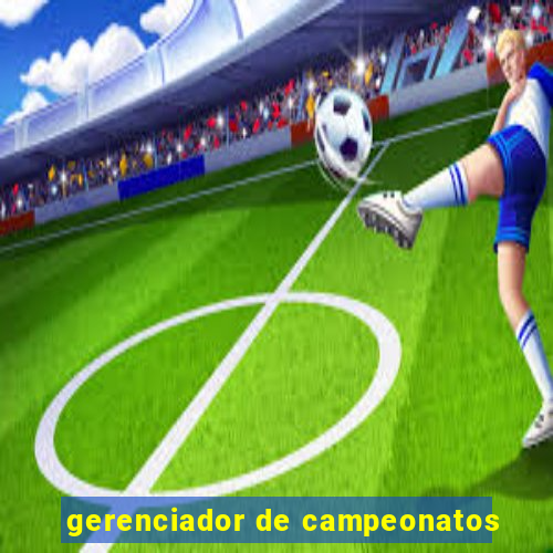 gerenciador de campeonatos