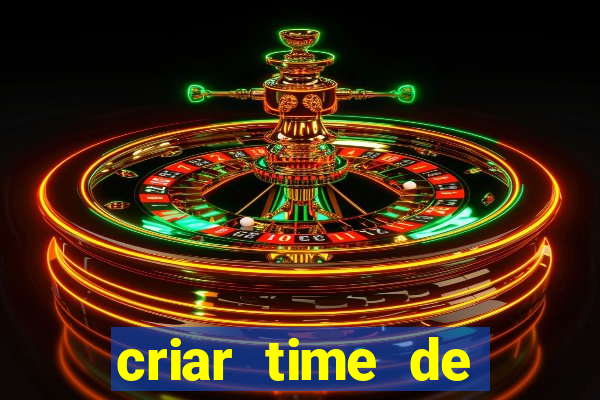 criar time de futebol simulador