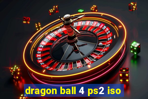 dragon ball 4 ps2 iso