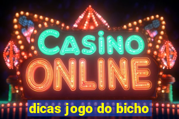 dicas jogo do bicho