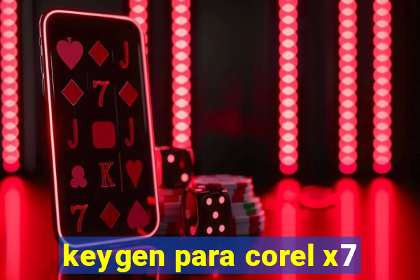 keygen para corel x7