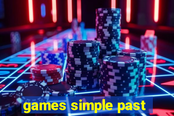 games simple past