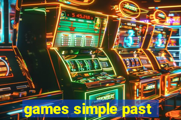 games simple past