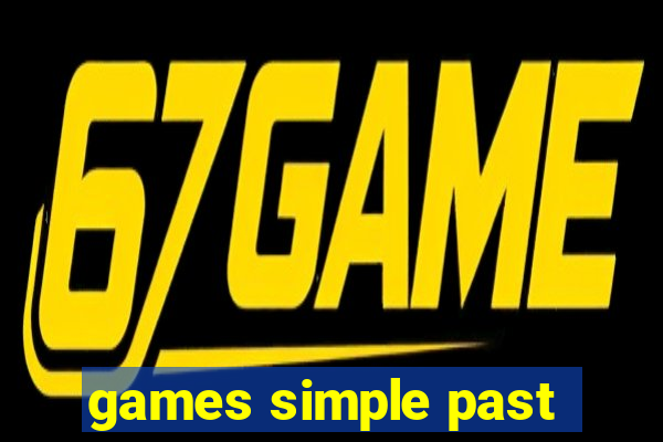 games simple past