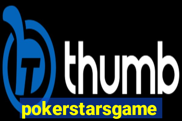 pokerstarsgame