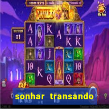 sonhar transando jogo do bicho