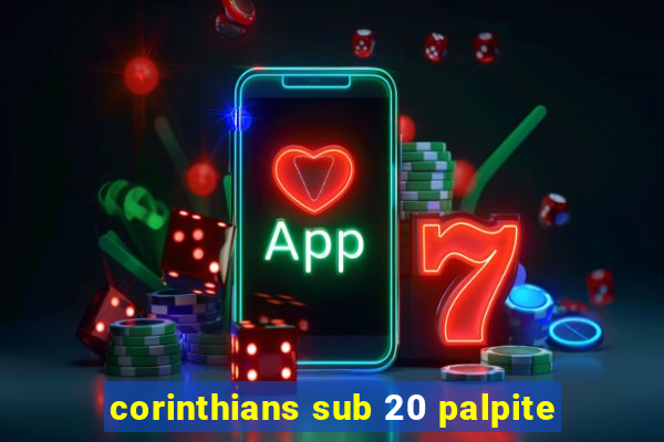 corinthians sub 20 palpite