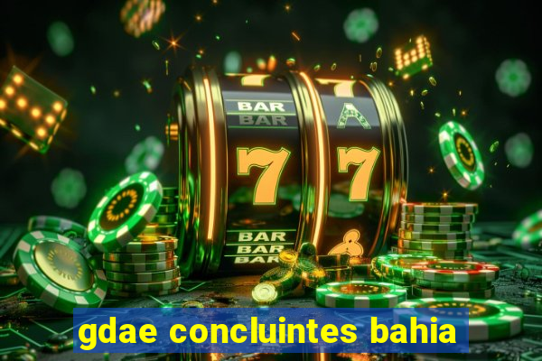 gdae concluintes bahia