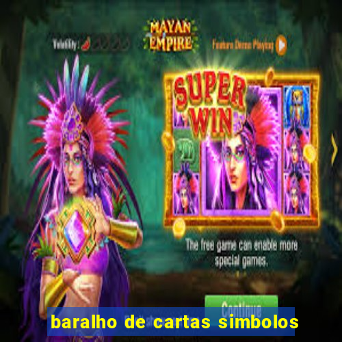 baralho de cartas simbolos