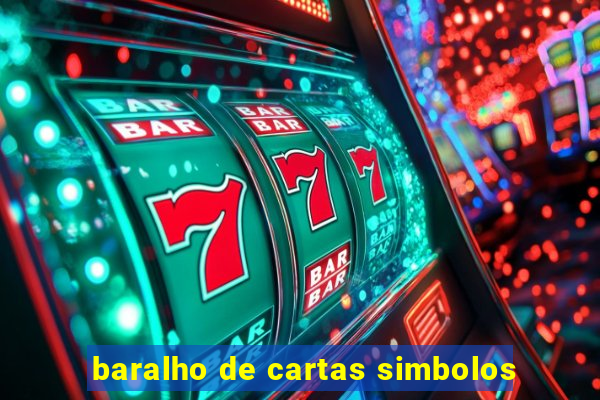 baralho de cartas simbolos