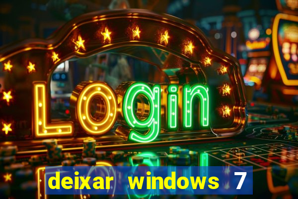 deixar windows 7 mais rapido