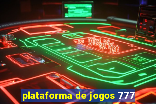 plataforma de jogos 777