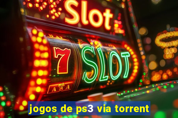 jogos de ps3 via torrent