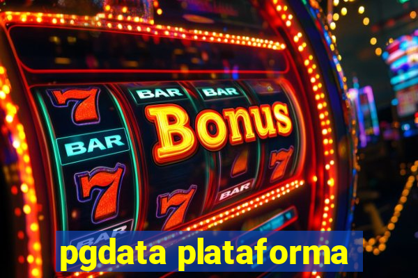 pgdata plataforma