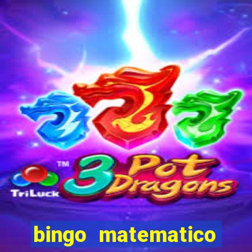 bingo matematico para ensino medio