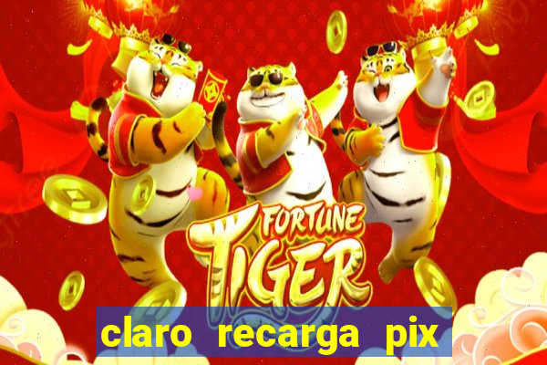 claro recarga pix $10 reais