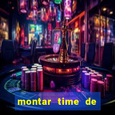 montar time de futebol site