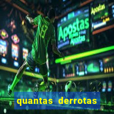 quantas derrotas teve o flamengo em 2019