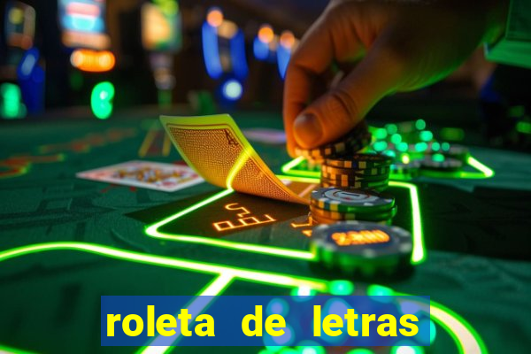 roleta de letras stop online