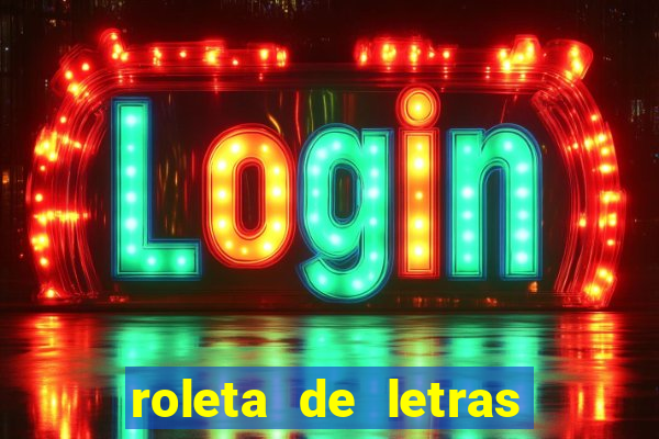 roleta de letras stop online