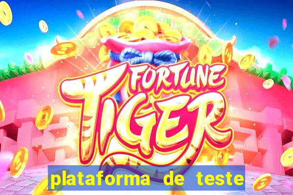 plataforma de teste de jogos pg