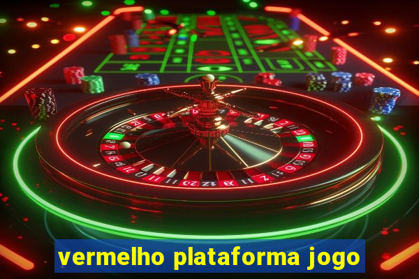 vermelho plataforma jogo