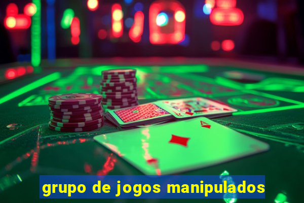 grupo de jogos manipulados