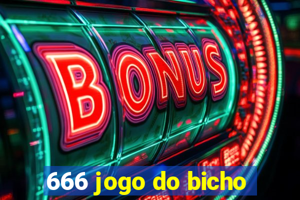 666 jogo do bicho