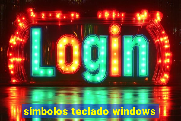 simbolos teclado windows