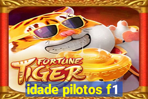 idade pilotos f1