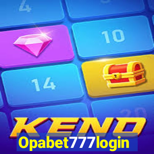 Opabet777login