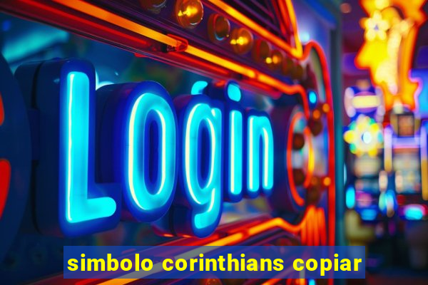 simbolo corinthians copiar