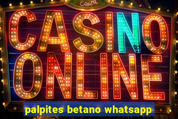 palpites betano whatsapp