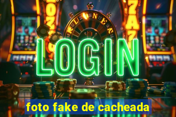 foto fake de cacheada