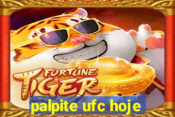 palpite ufc hoje