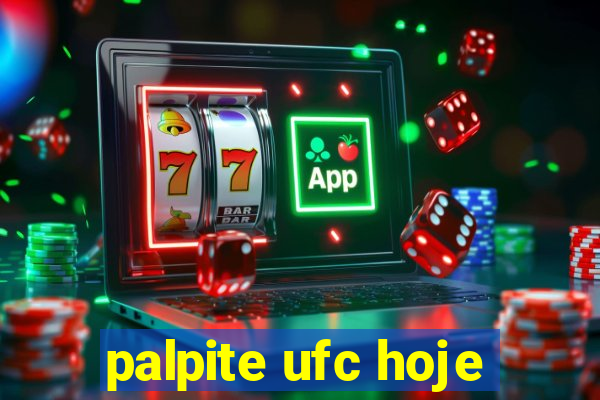 palpite ufc hoje