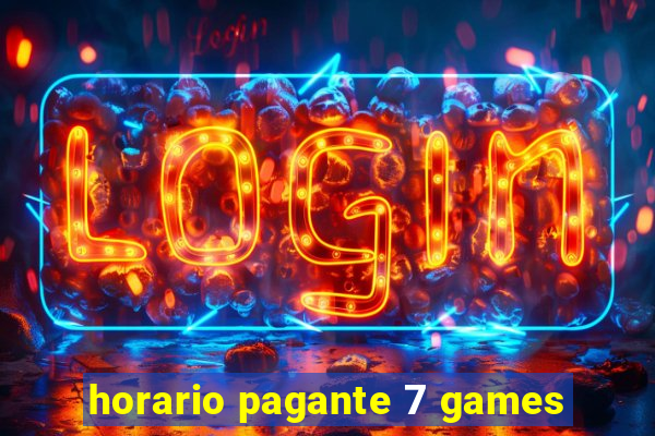 horario pagante 7 games