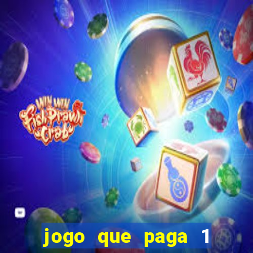 jogo que paga 1 real no pix