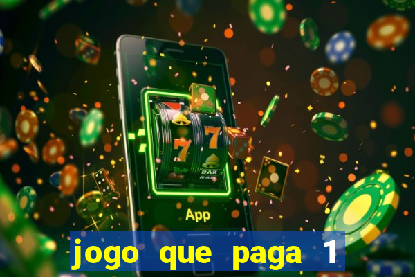 jogo que paga 1 real no pix