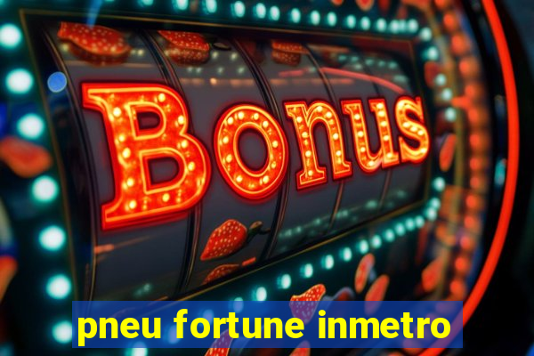 pneu fortune inmetro