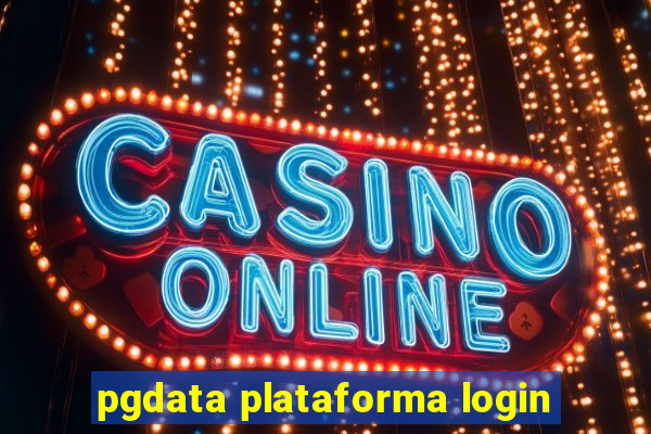 pgdata plataforma login