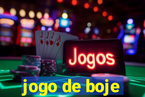 jogo de boje