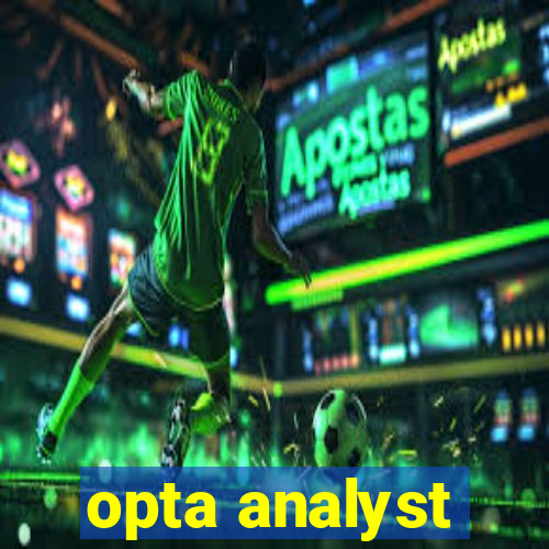 opta analyst