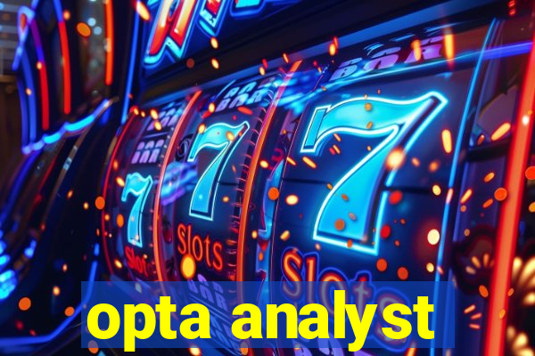 opta analyst