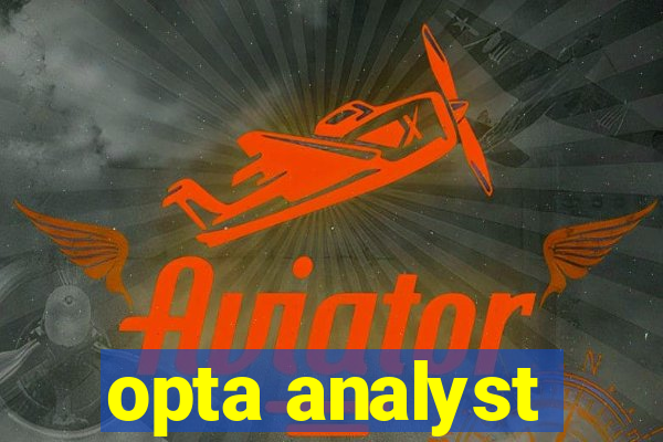 opta analyst