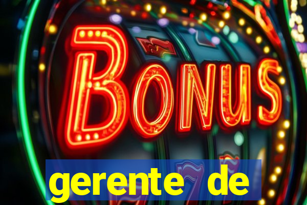 gerente de plataforma slots