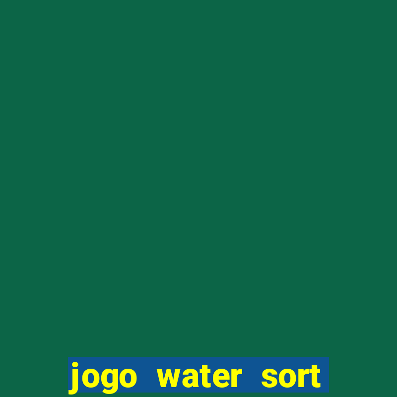 jogo water sort paga mesmo