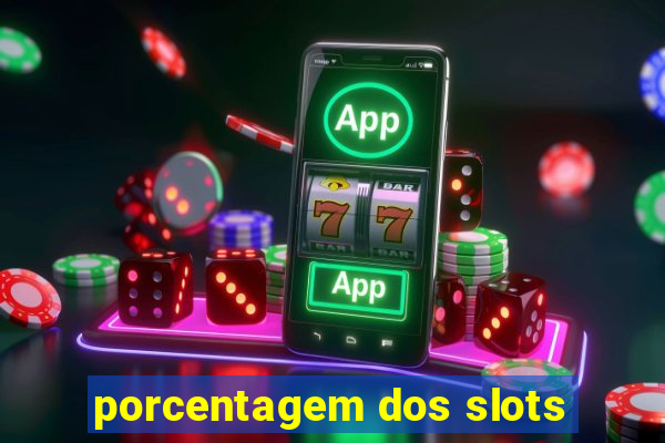 porcentagem dos slots