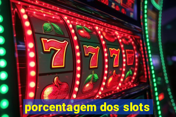 porcentagem dos slots