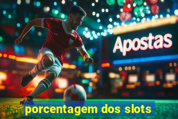 porcentagem dos slots